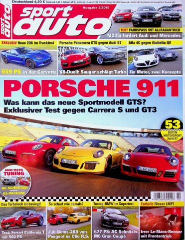 Deckblatt Sport Auto (02/2015)